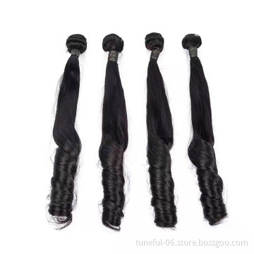 Tuneful 100%factory price brazilian remy human hair 100grams spring style 8A from8inch to 30inch for black women